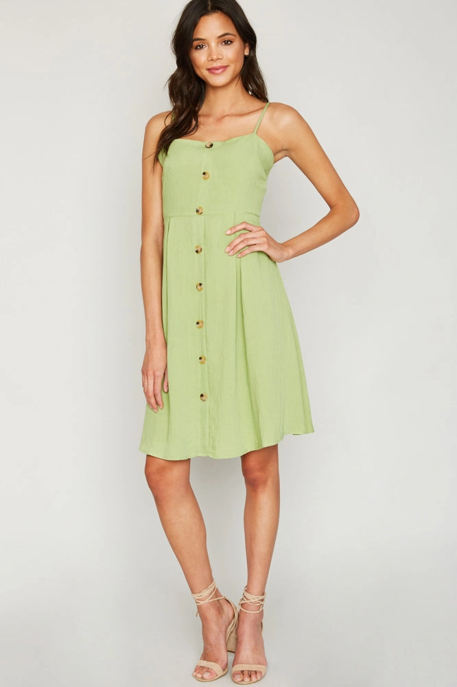 A-Line Mini Dress Flower Soft