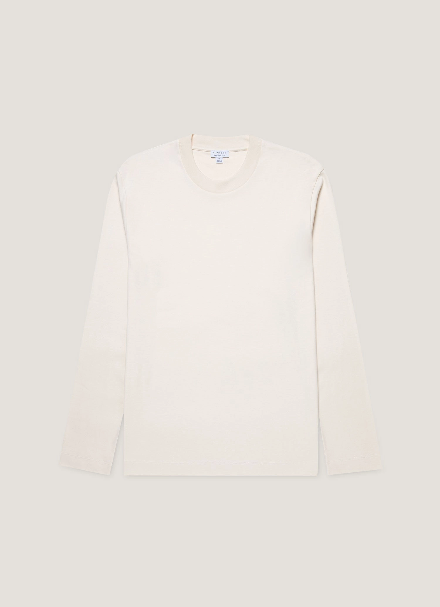 Playful design T-shirt Weekend Daily Men's Long Sleeve Heavyweight T-shirt in Undyed