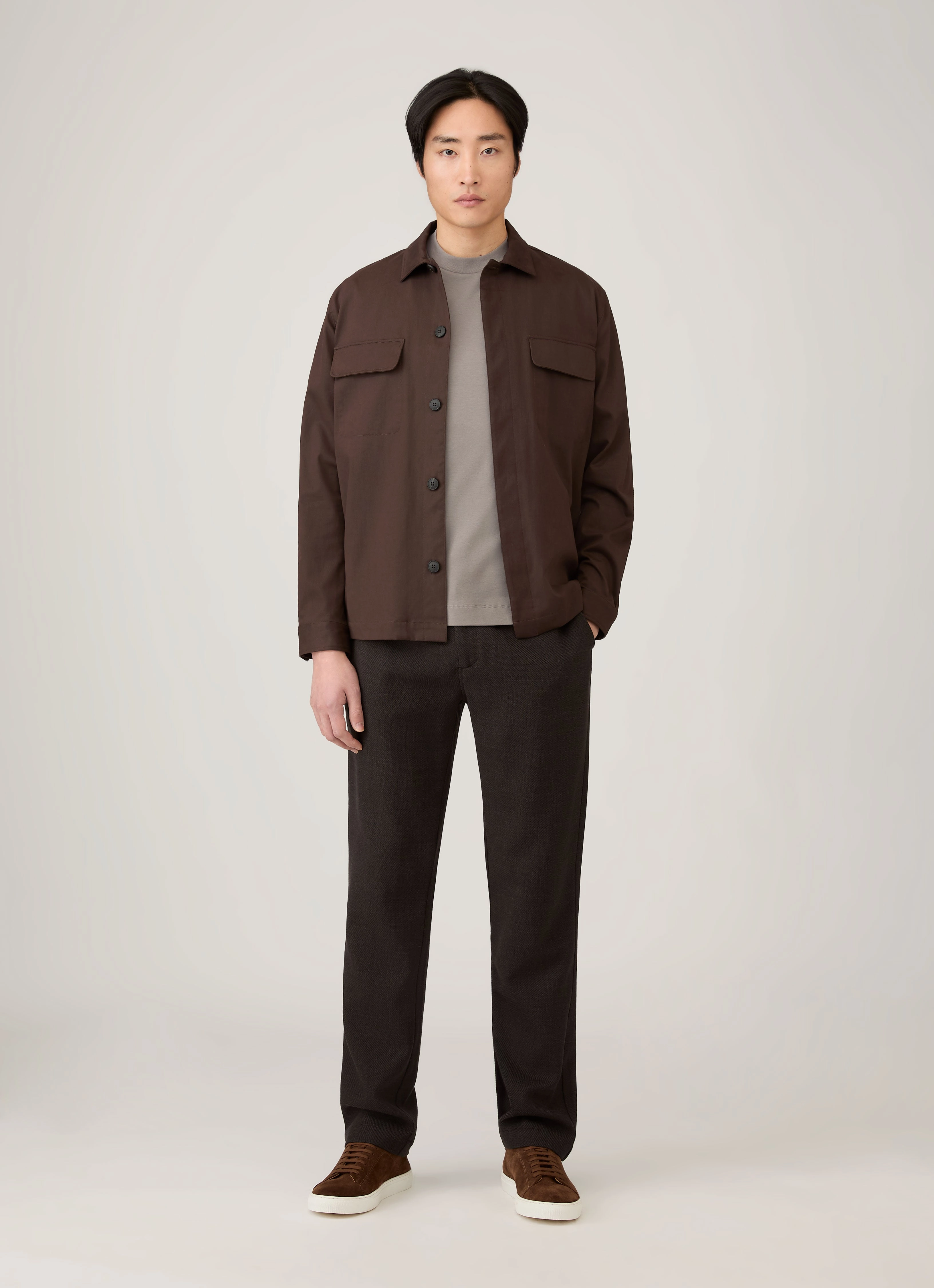 Active Collection Gym Men's Relaxed Fit Heavyweight T-shirt in Iron Grey