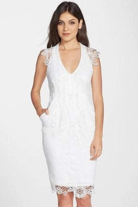 Trendy Appearance Adele Dress - White Lace