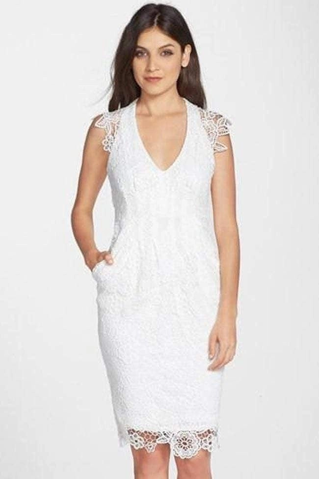 Trendy Appearance Adele Dress - White Lace