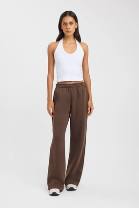 Tate Wide Leg Pant Seasonless wear Embroidered Detail