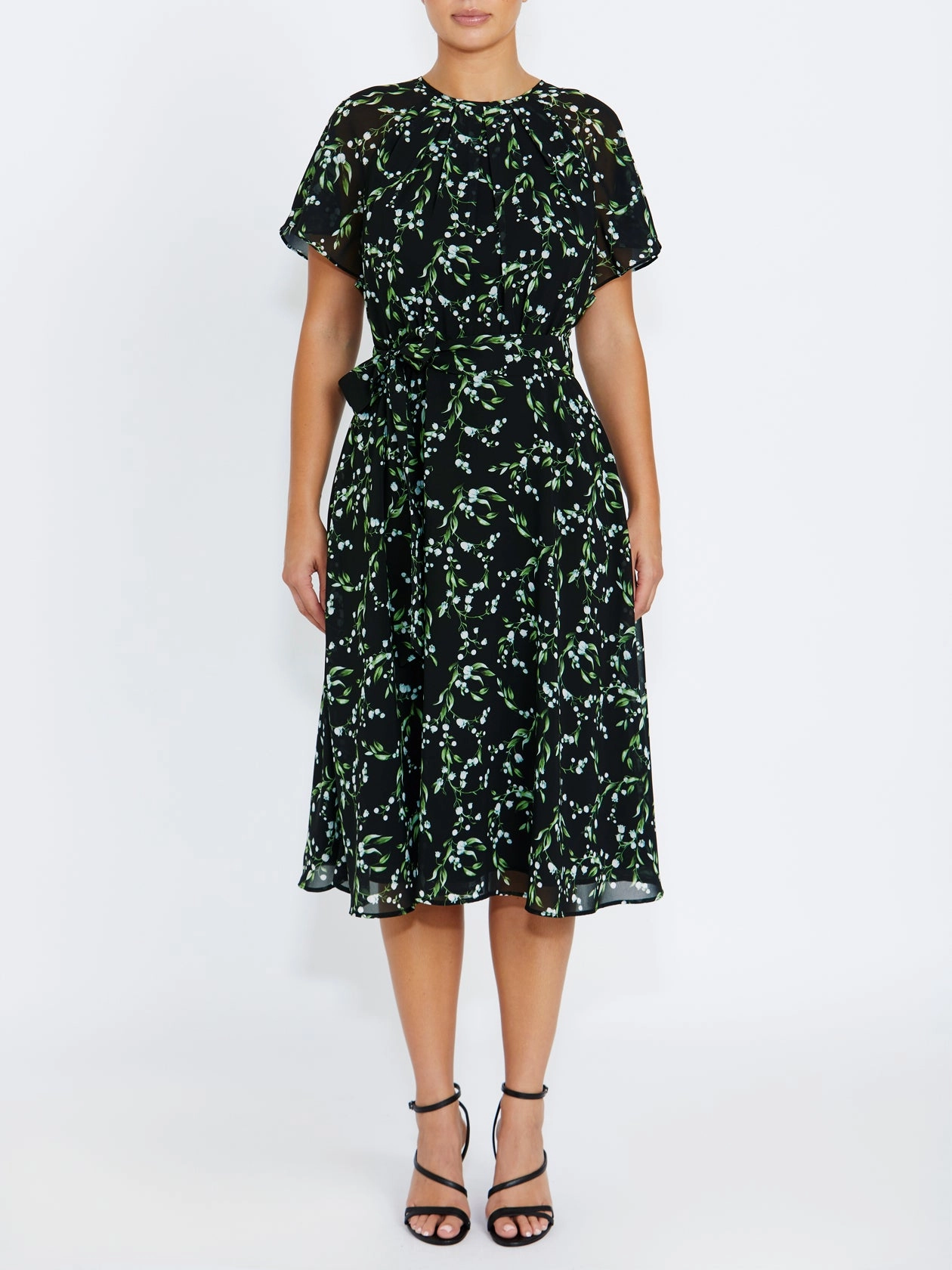 Chic Attitude Ainara Valley Chiffon Dress