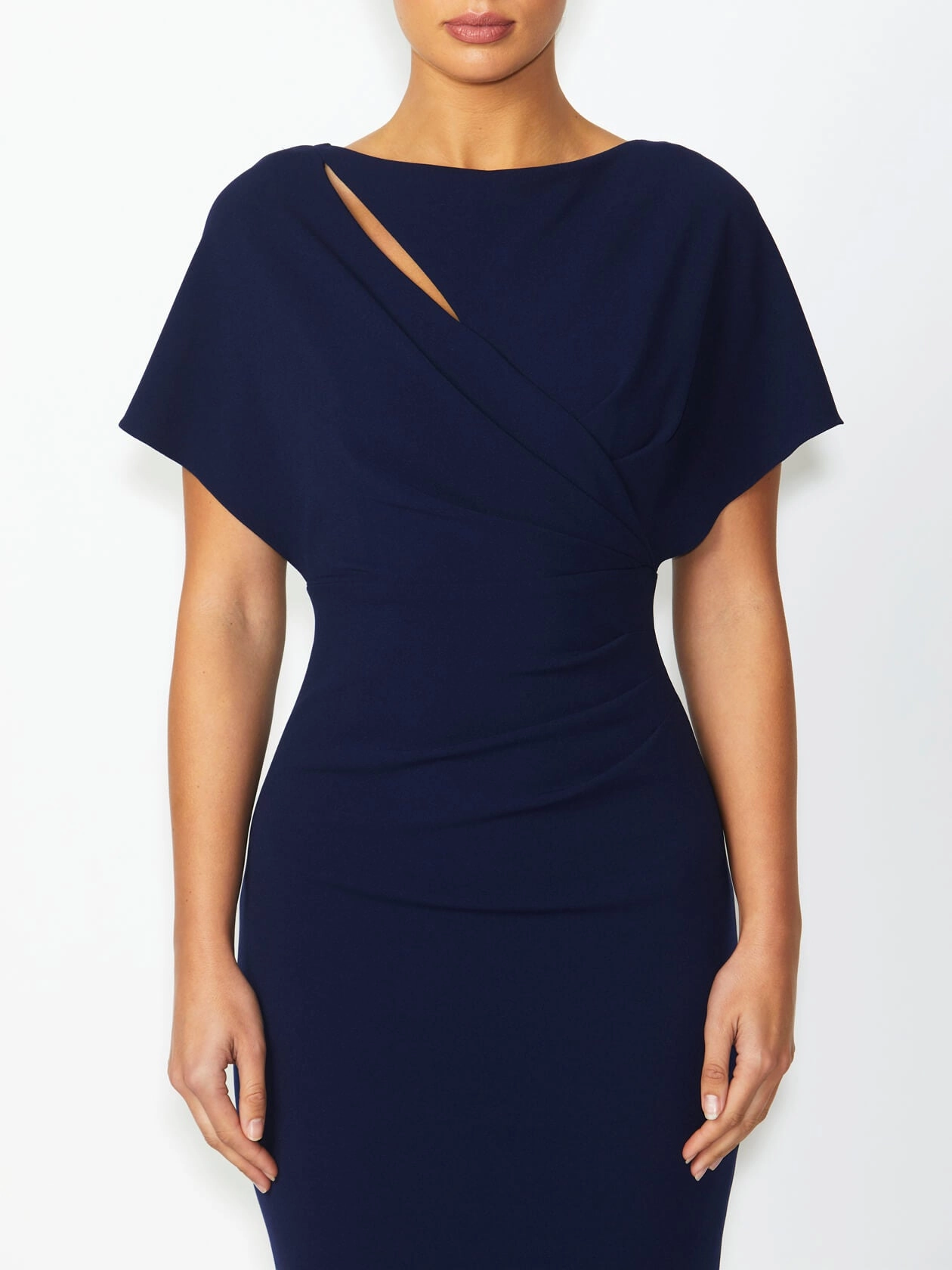 Alina Anchor Dress Back Pleat