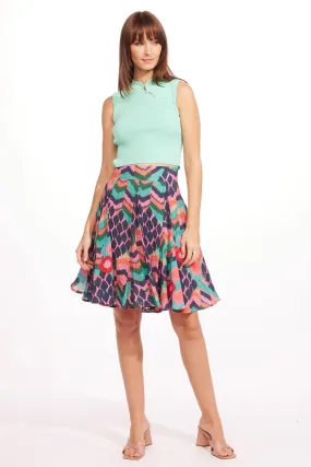 Artistic Influence Light Flow Alka Skirt - Vegas Volt