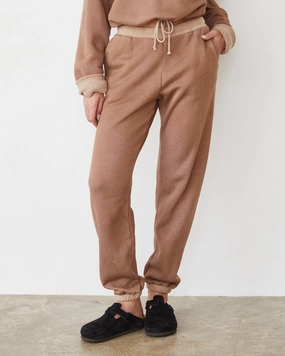 Teddy Fleece Sweat Slim Silhouette