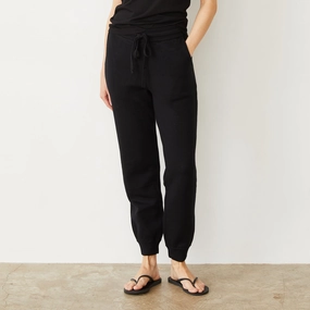 high-waist tummy control mom style Soft Knit Cuffed Jogger