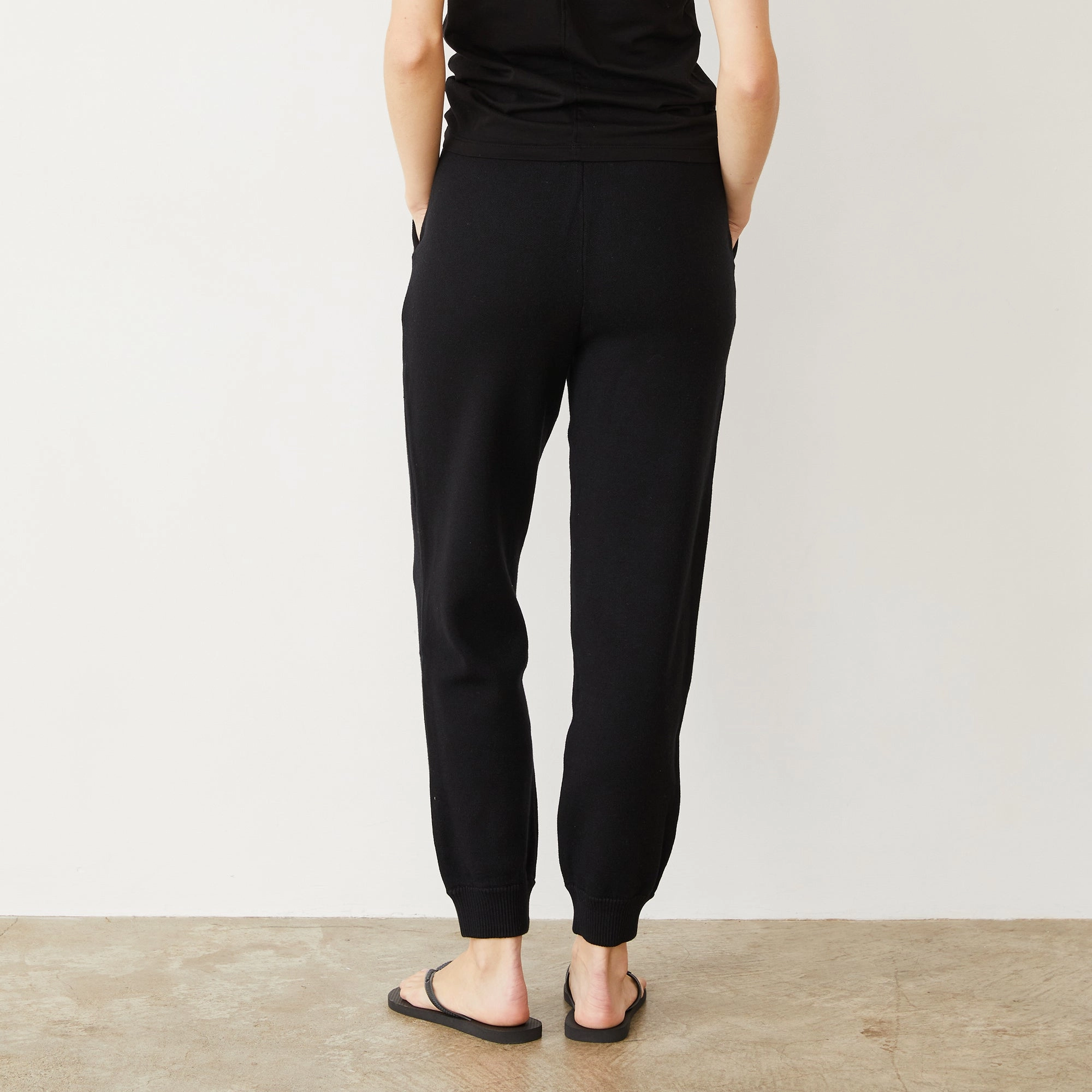 All-Day Wear Soft Knit Cuffed Jogger