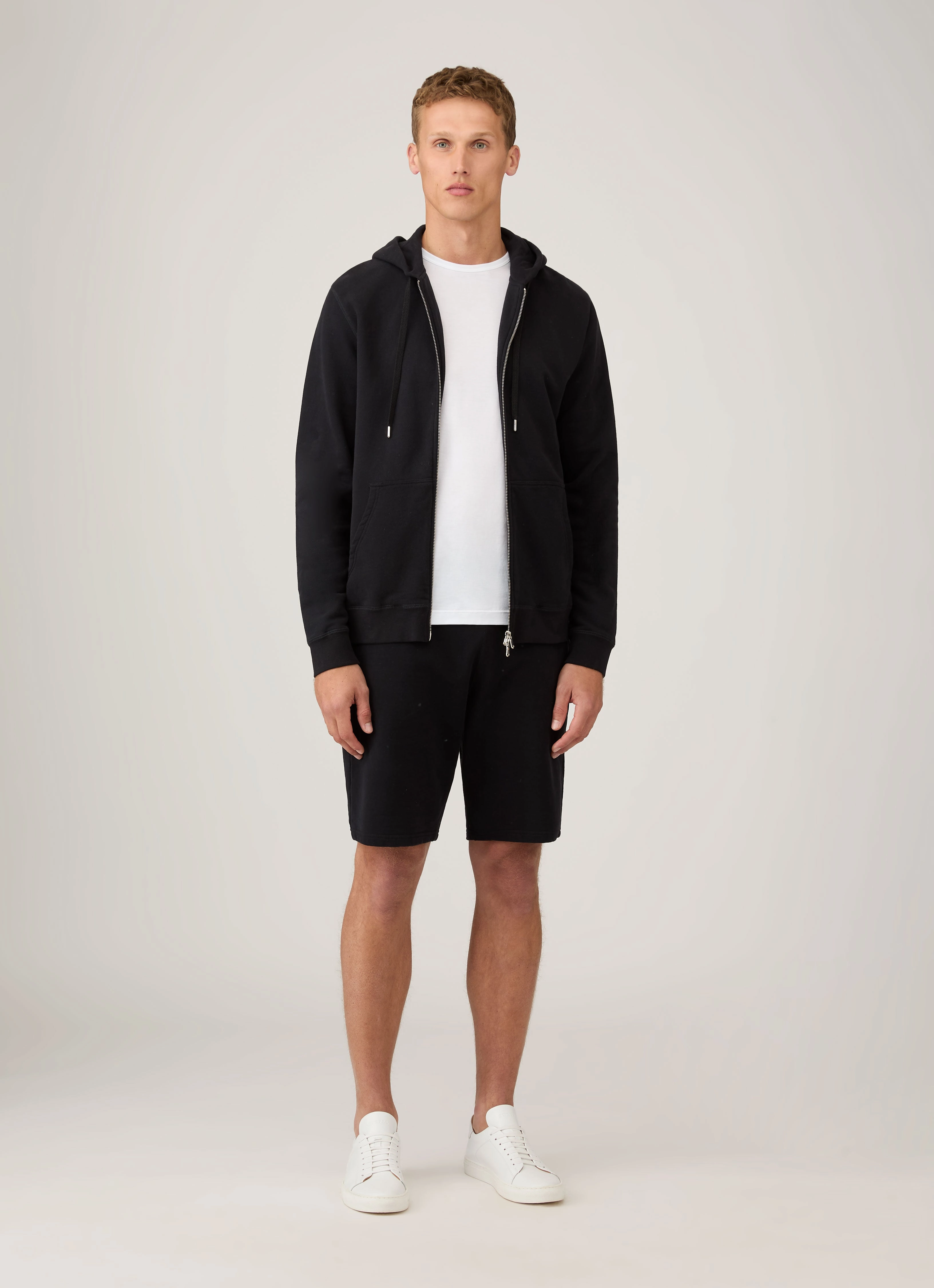 All-Occasion Wear Men's Loopback Shorts in Black