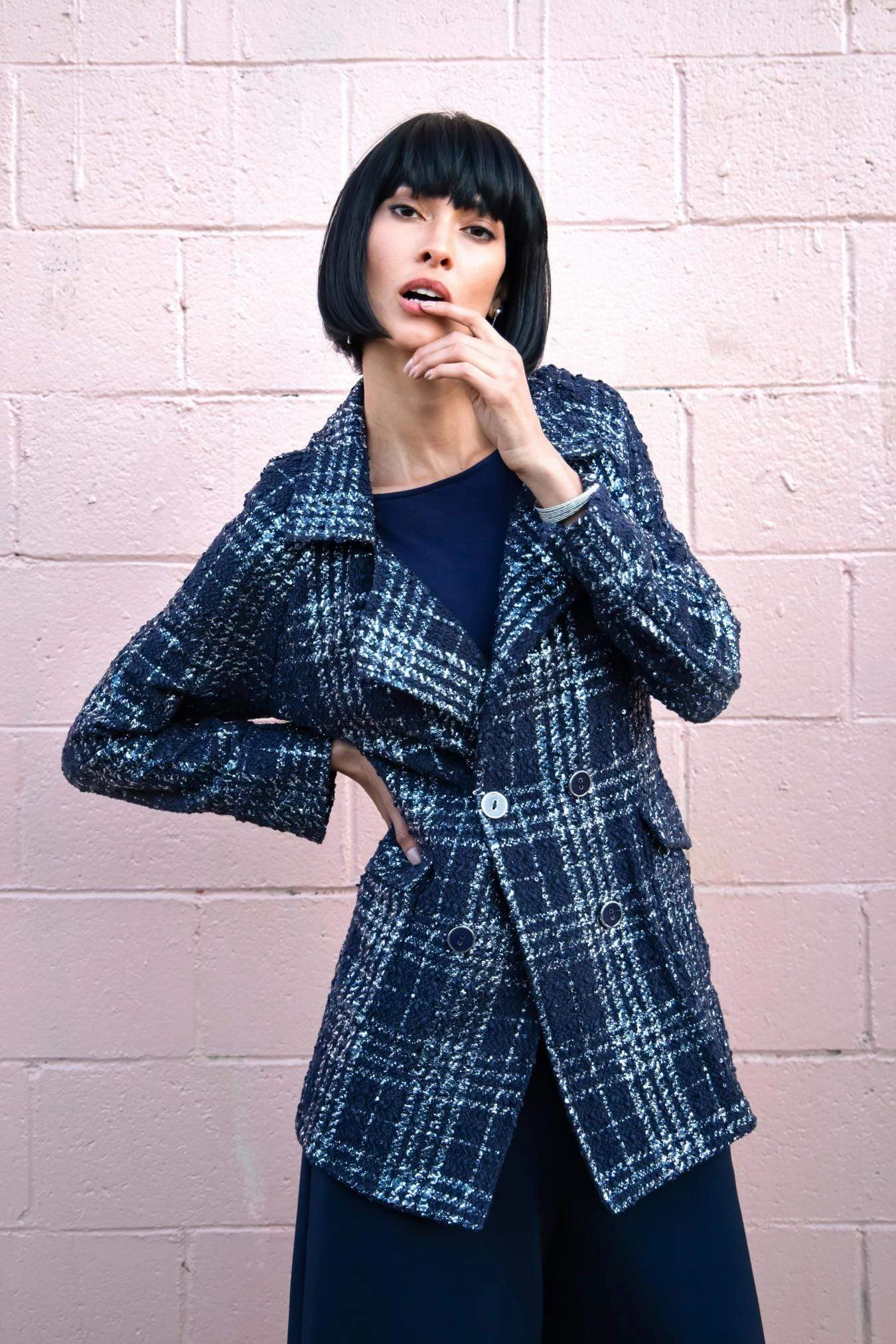 All-Season Wear Logan Coat - Midnight Paris