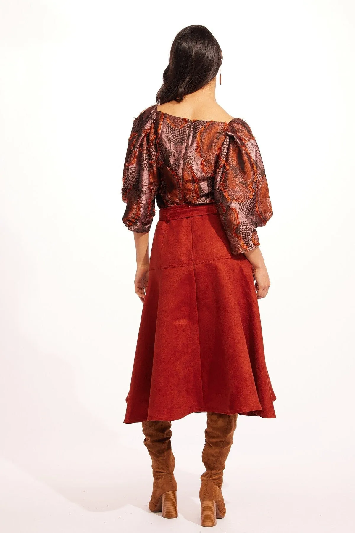 Allas Skirt - Brickland Comfortable fit