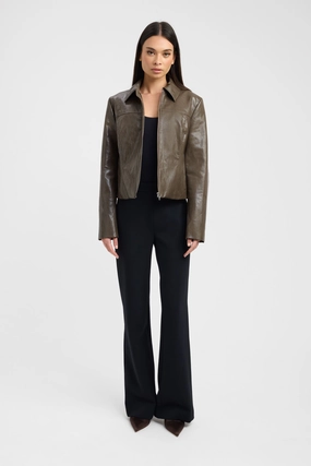 Textured Wool Coat Andes Jacket