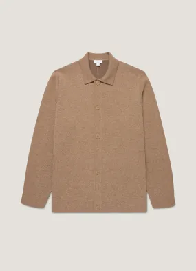 Transitional Coat Men's Double Faced Jacket in Mink