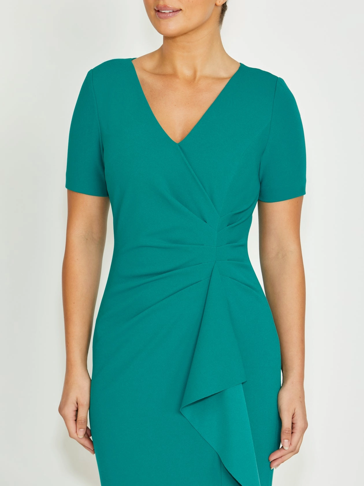 Animal Print Sara Cozumel Crepe Dress