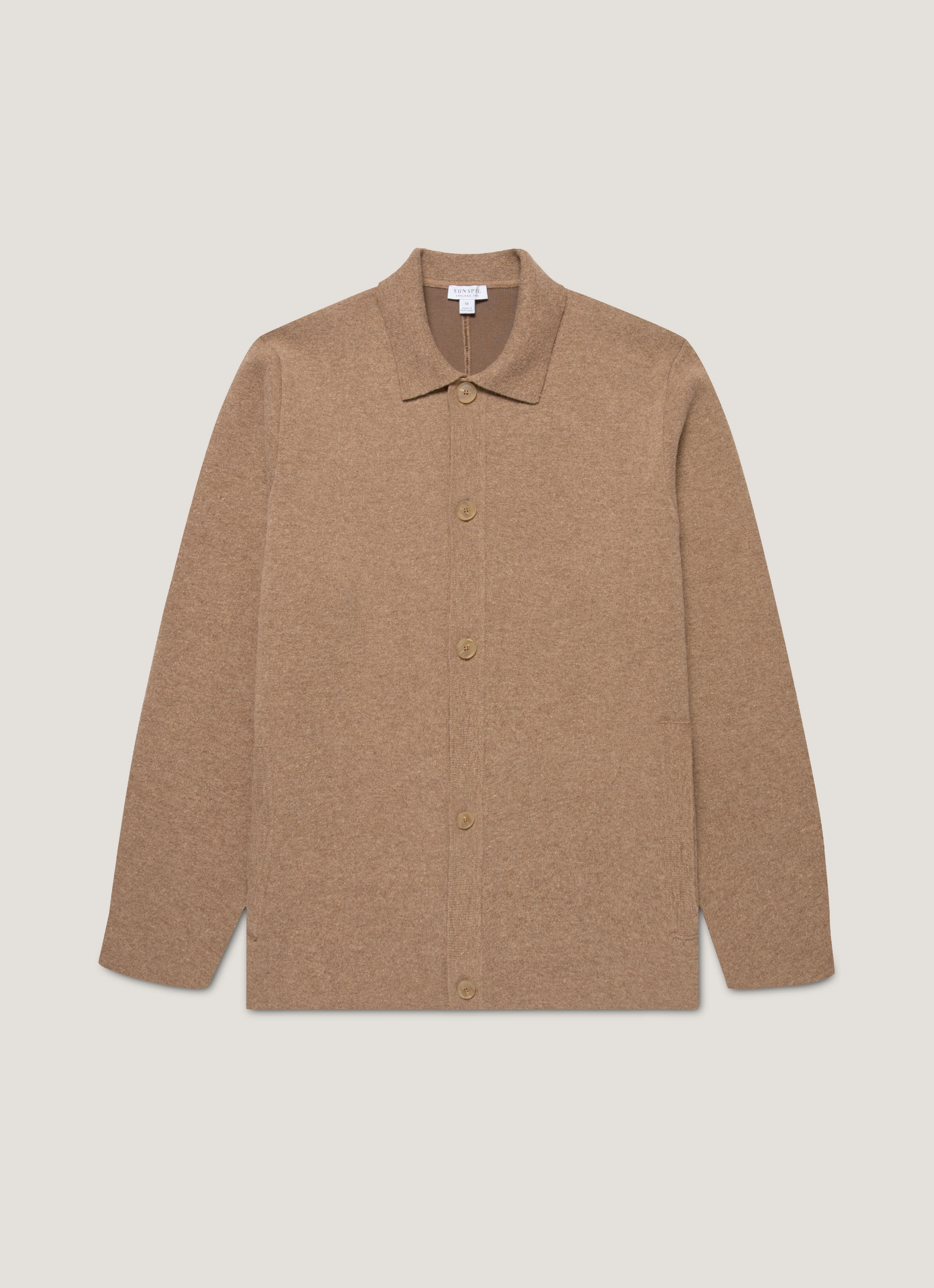 Transitional Coat Men's Double Faced Jacket in Mink