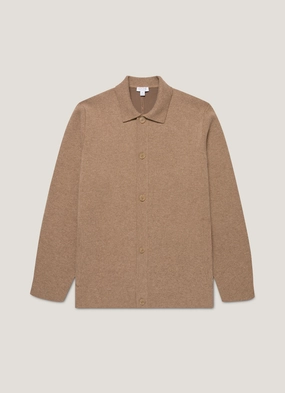 Transitional Coat Men's Double Faced Jacket in Mink