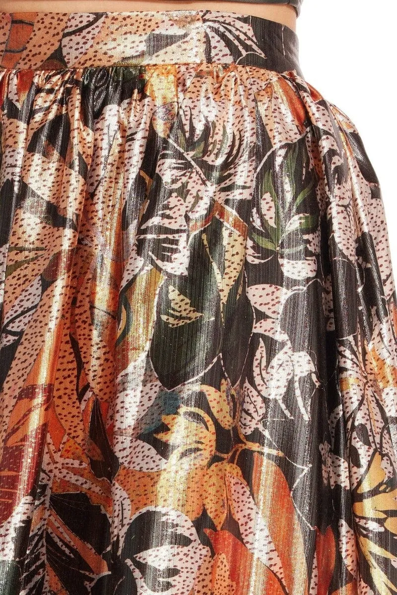 Anova Skirt  Glitter Bloom Laidback Edge