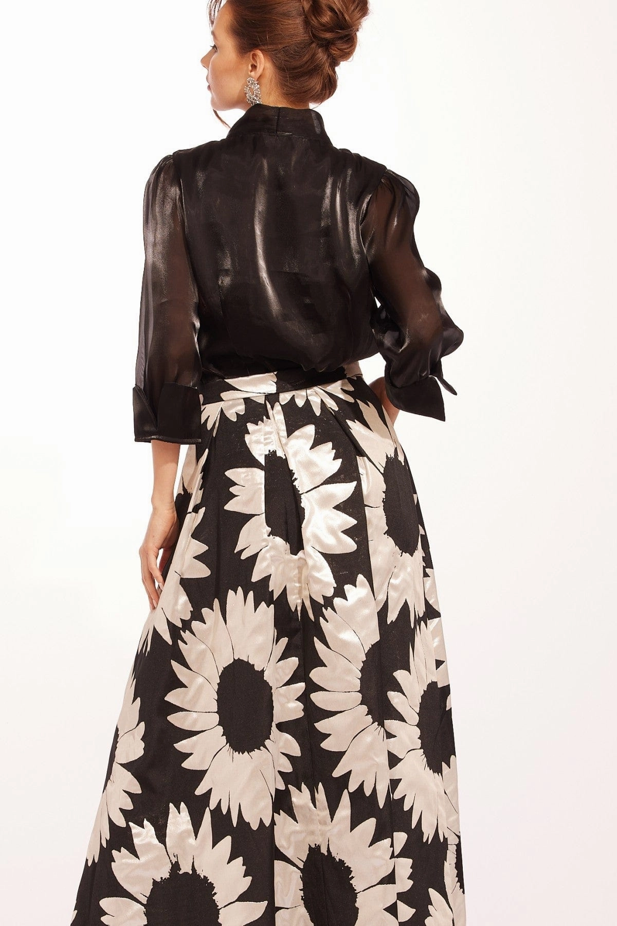 Anova Skirt - Silver bloom Comfy Style