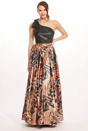 Aesthetic Fit Jewel Tones Anova Skirt ?C Glitter Bloom