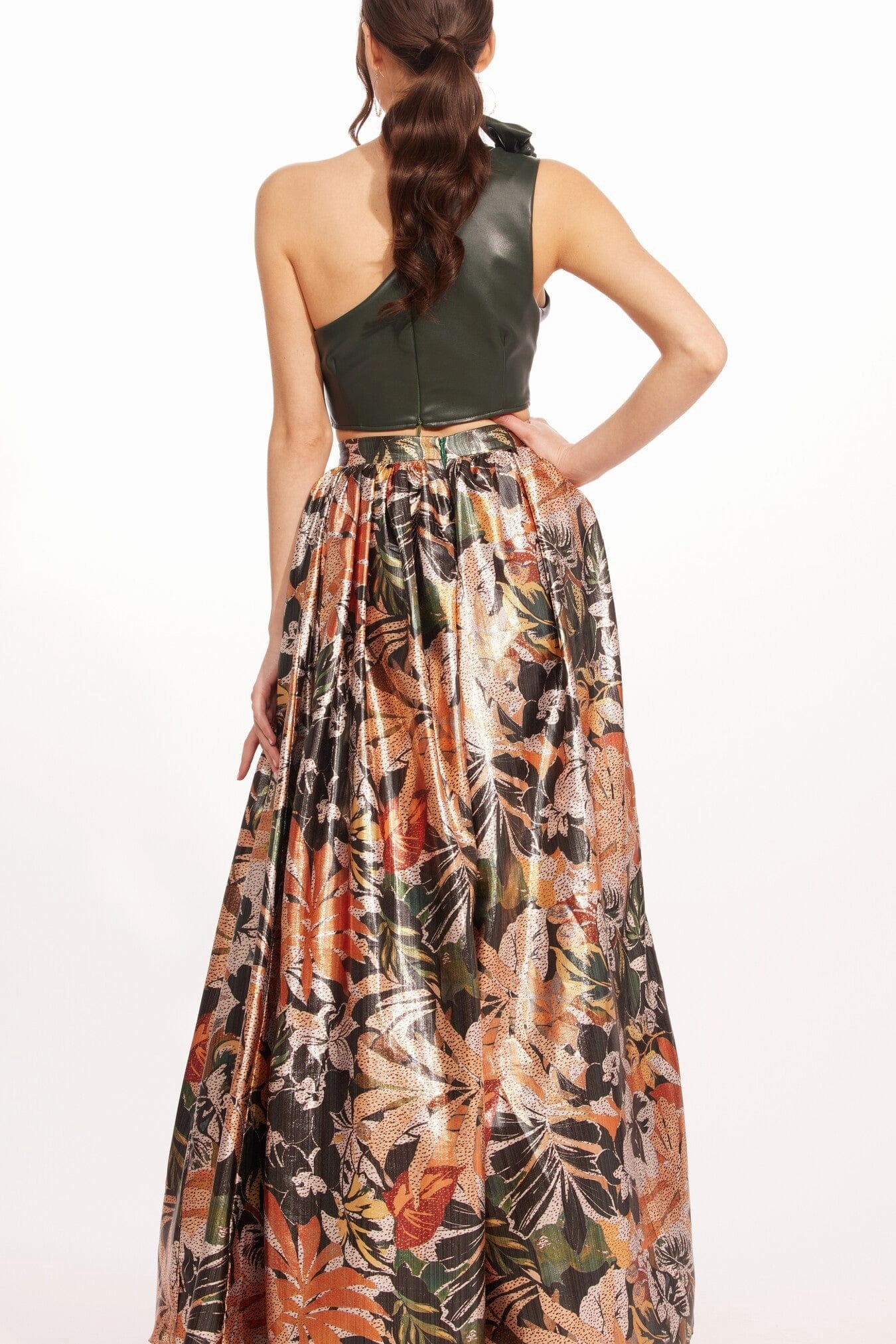 Anova Skirt ?C Glitter Bloom Laidback Edge