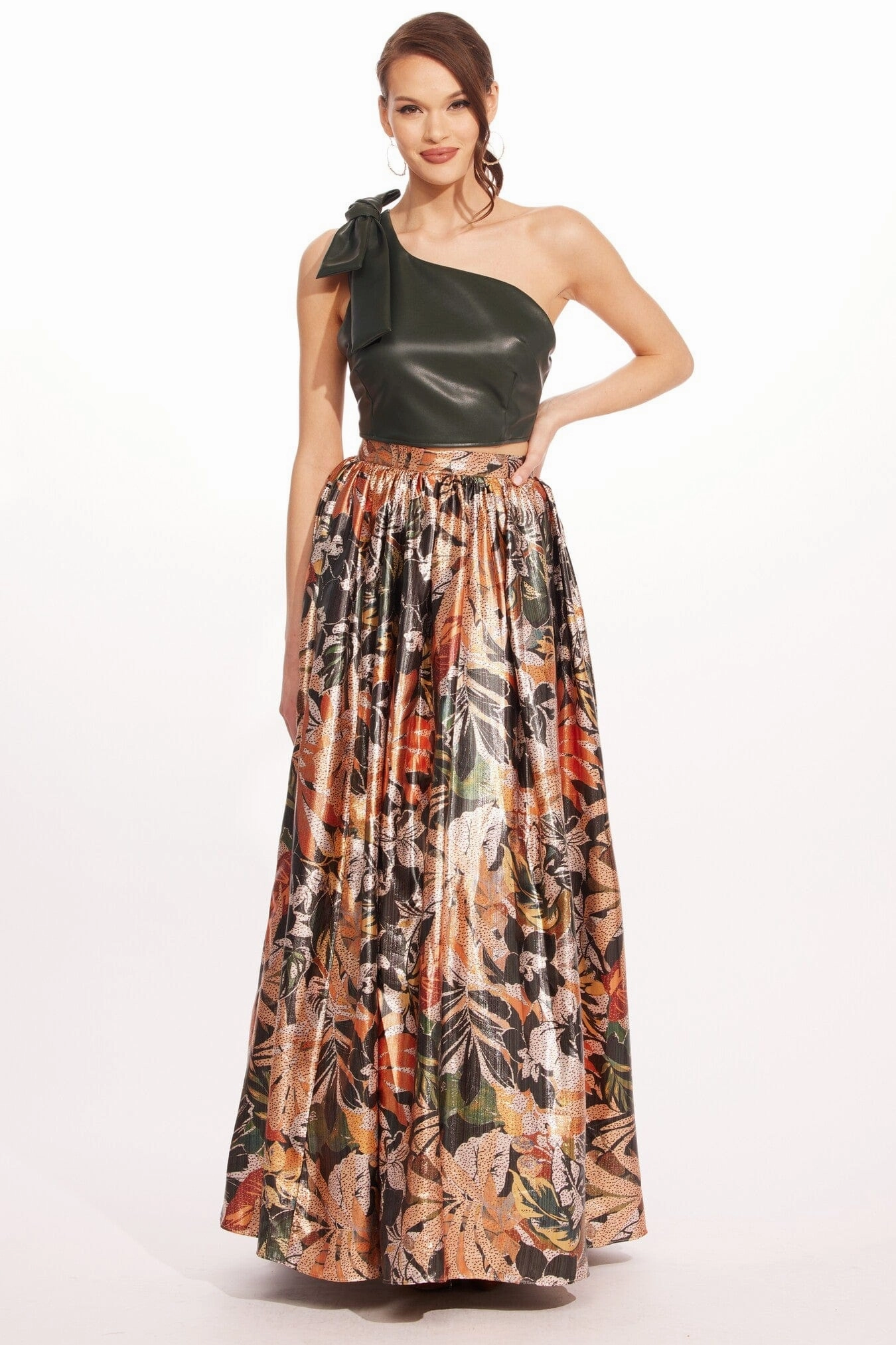 Anova Skirt ?C Glitter Bloom Laidback Edge