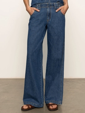 All-Season Wear Arden Wide Leg Jeans Perfect Storm
