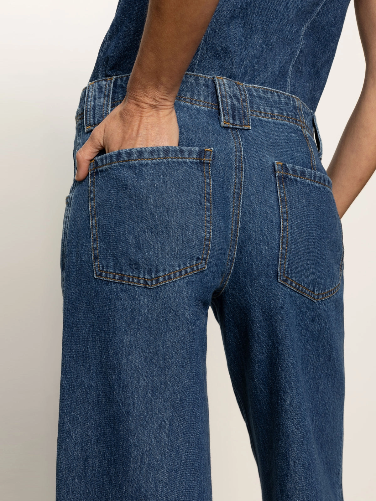 Arden Wide Leg Jeans Perfect Storm Premium Comfort
