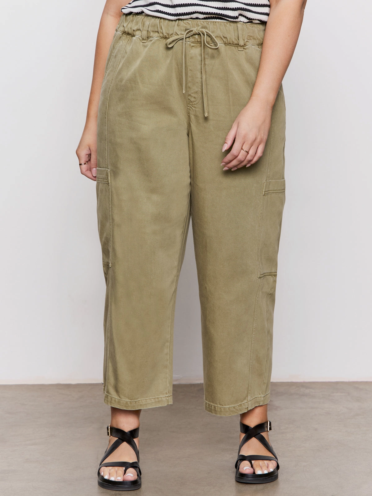 Area Standard Rise Pant Bamboo Extended Sizing Wardrobe Essential Autumn Style