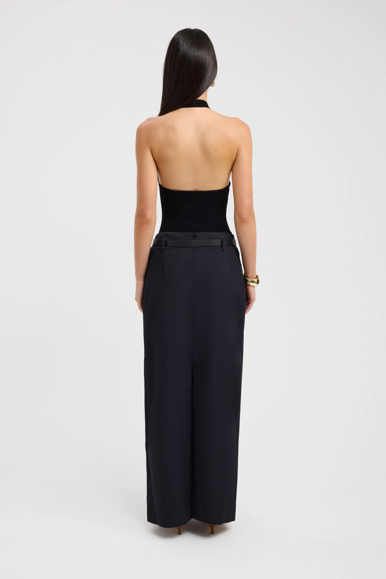 Ariel Low Rise Maxi Skirt Sharp Accent