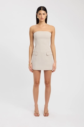 Silky Drape Ariel Pocket Mini Dress