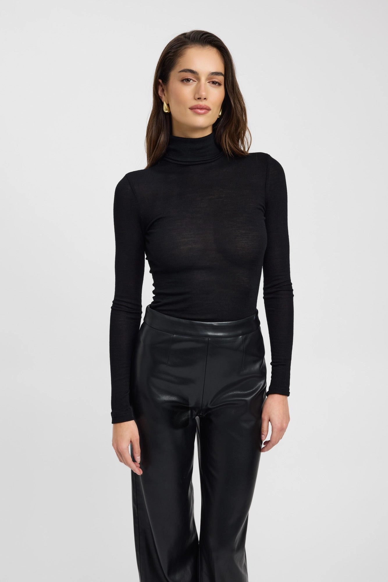 Aspen Wool Turtle Neck Casual Comfort