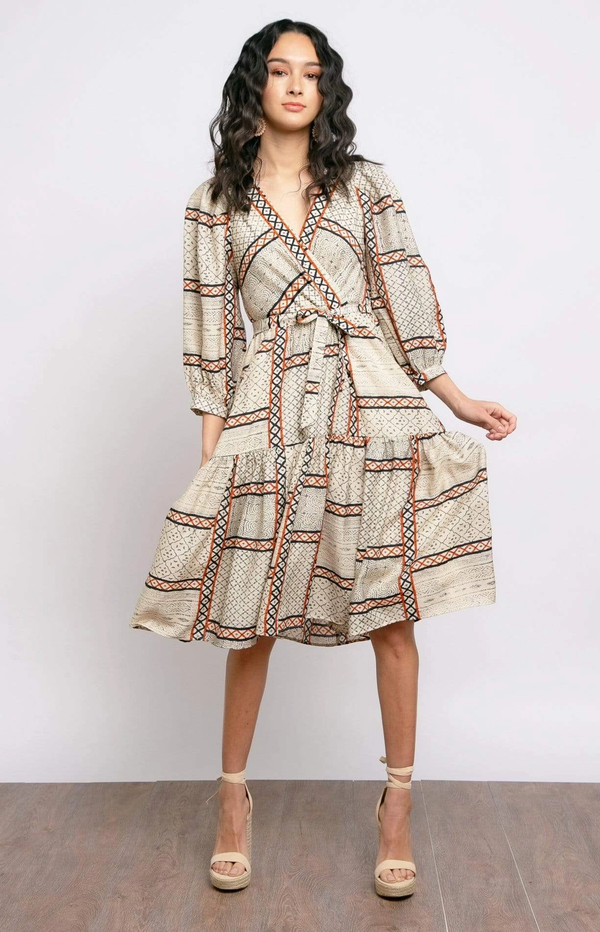 Eva Franco Dress Astor Dress in Dulce de Tequila