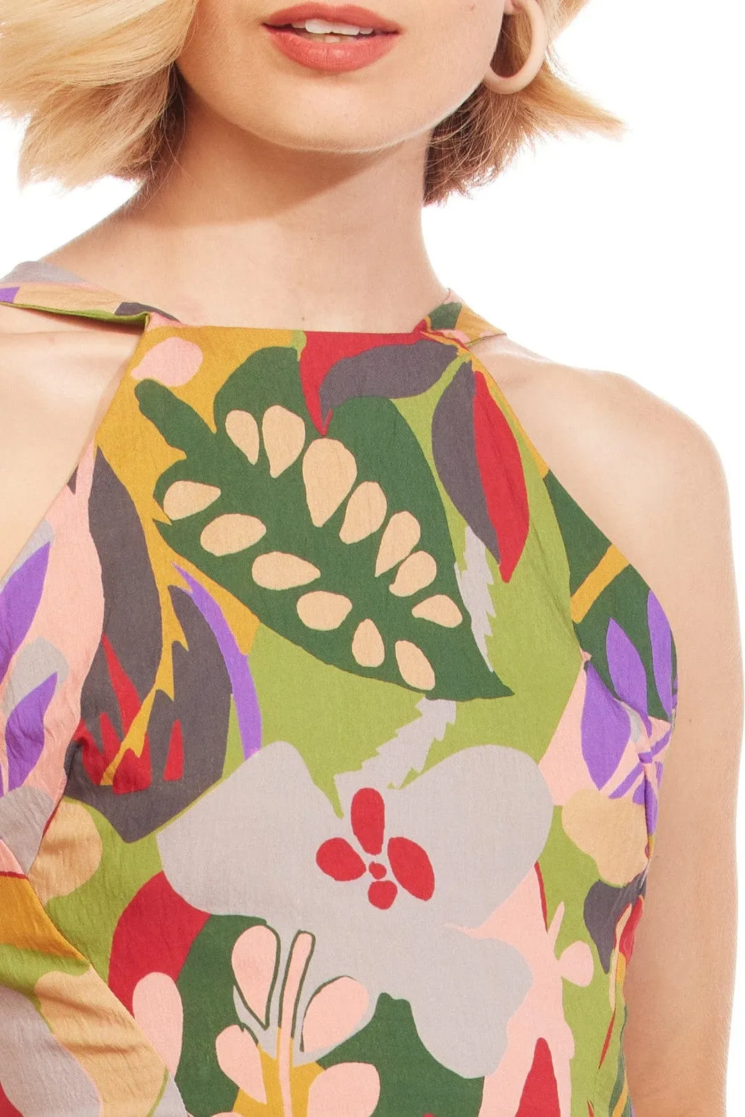 Aviva Dress - Jungle Safari Tiered Style