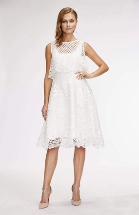Cool Shade Comfortable fit Baba Dress - White Whisper