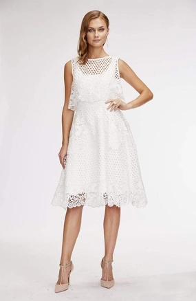 Cool Shade Comfortable fit Baba Dress - White Whisper