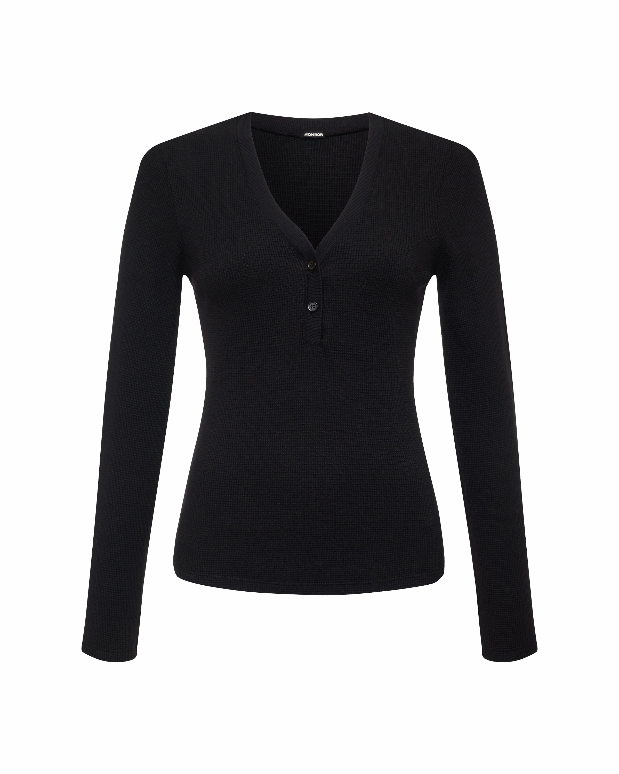 Baby Thermal V Neck Henley Sophisticated Essential