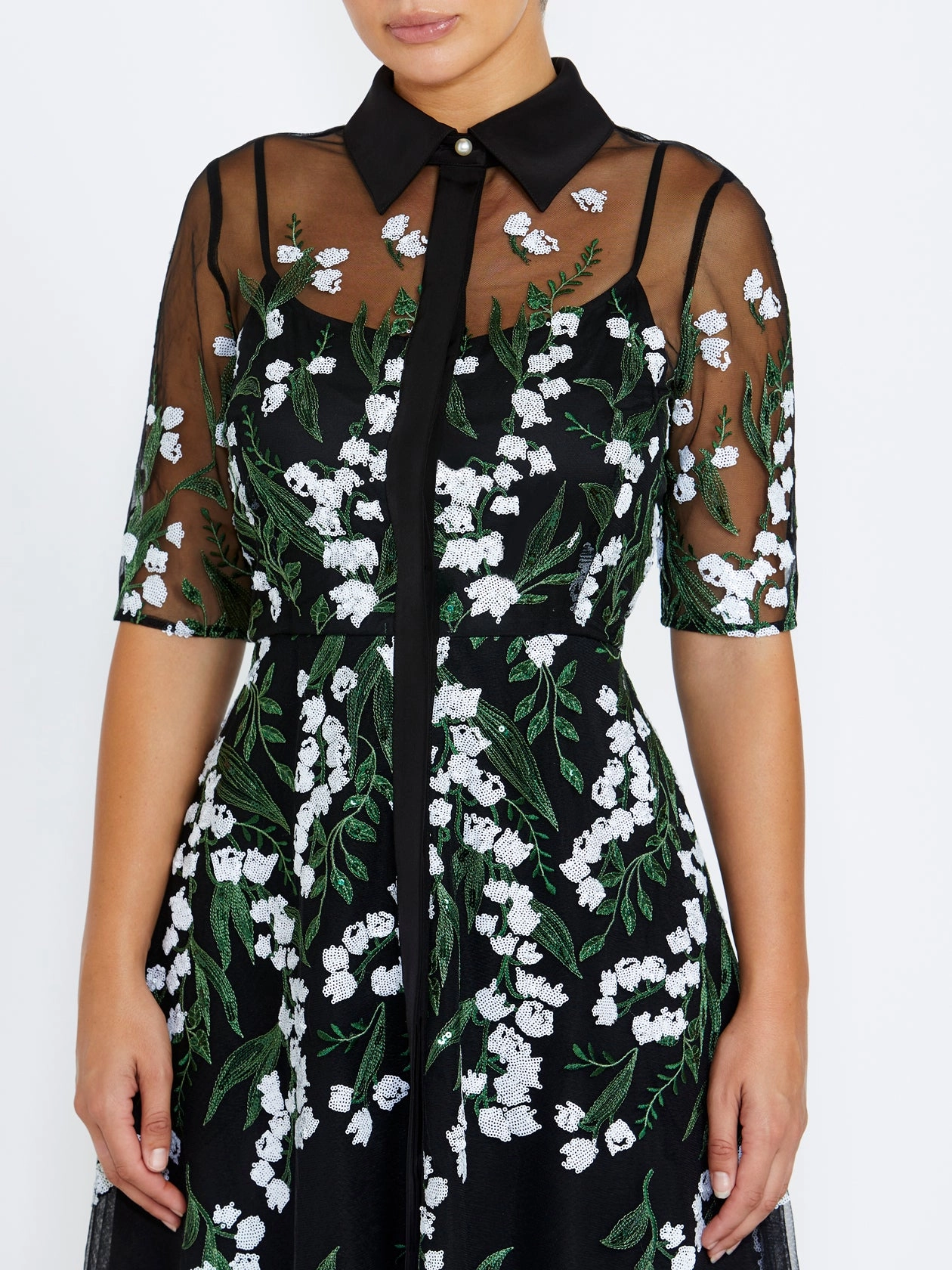 Beaded Fringe Kassiani Valley Shirtdress