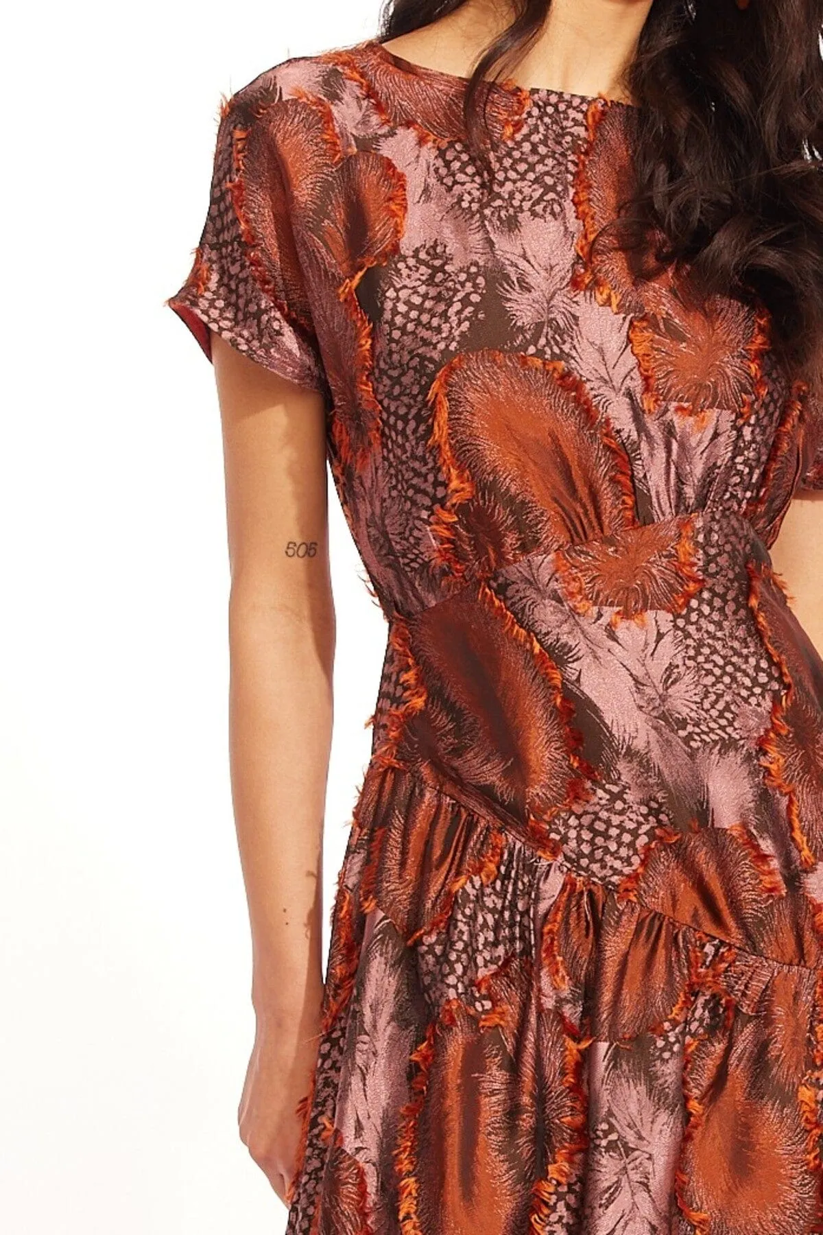 Belista Dress - Copper Plume Easy and Elegant