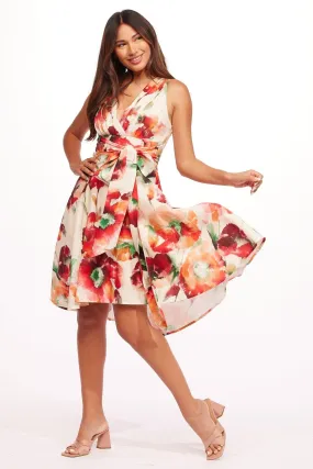 Masha Dress - Wild Poppies Effortless Style Refined Look