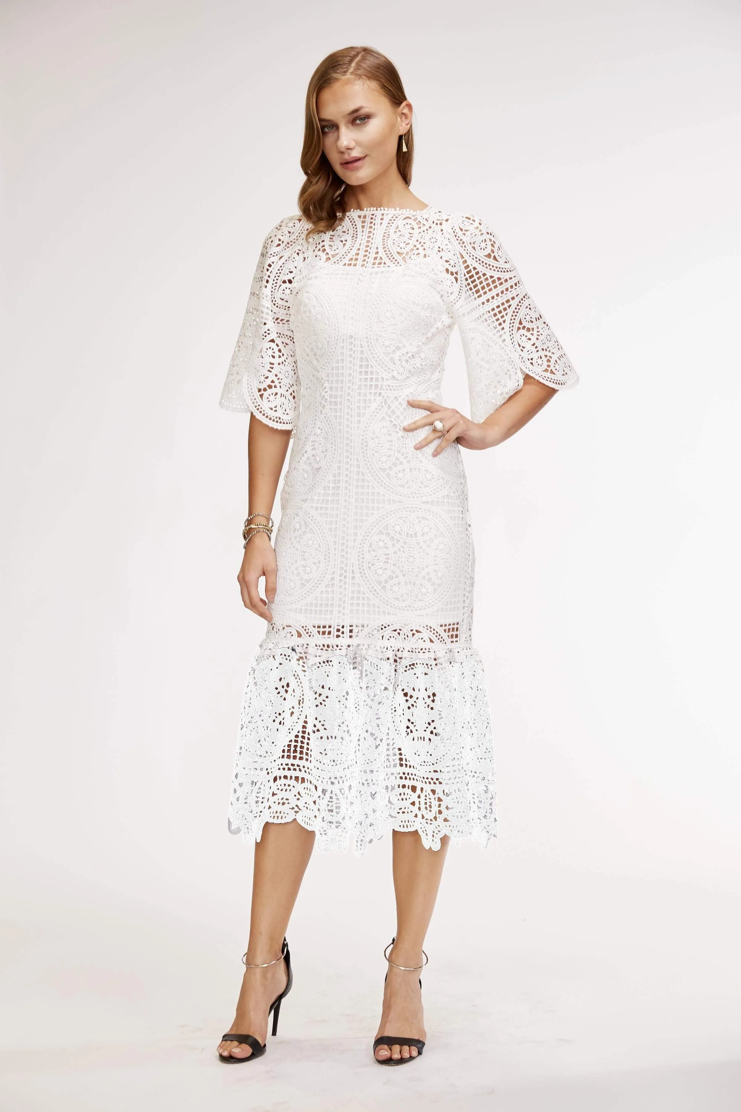 Black Tie Cleo Dress - Heywood