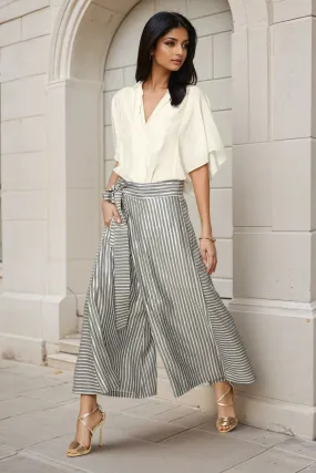 Blake Pant - Gibson Stripe Flattering Design Cozy Comfort