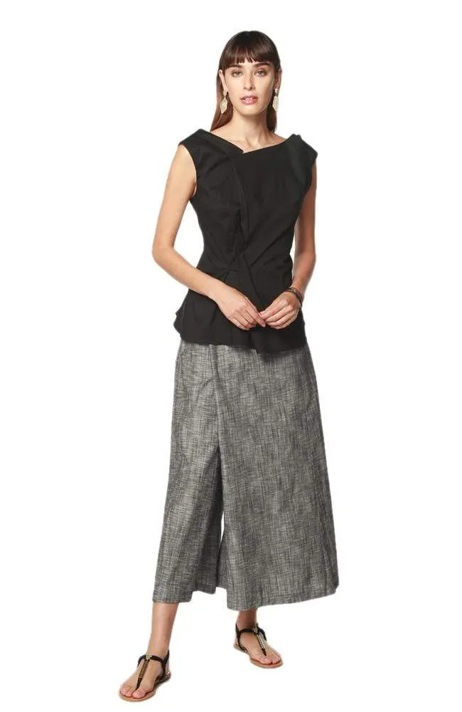Blake Pant - Grey Linen Relaxed Design