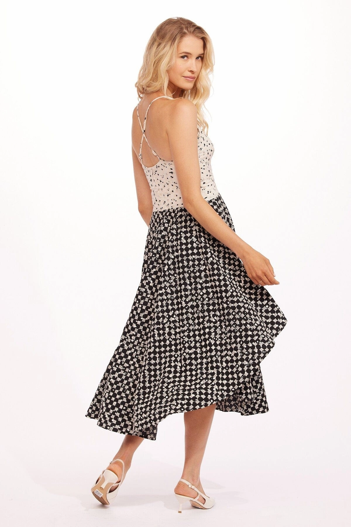 Bohemian Ensemble Inessa Midi Dress - Moonflower