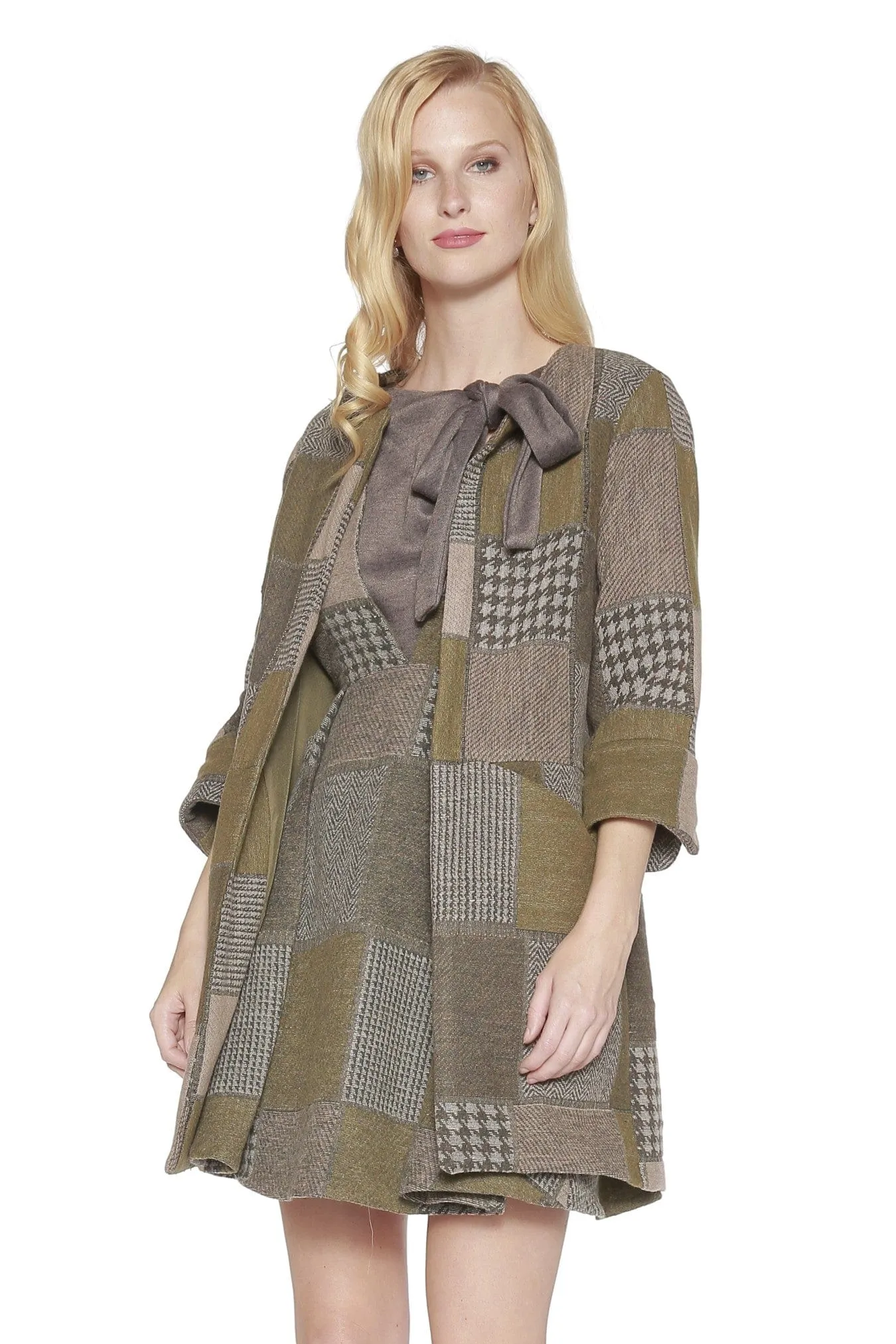 Imogen Coat - Hunter Tweed Soft Touch