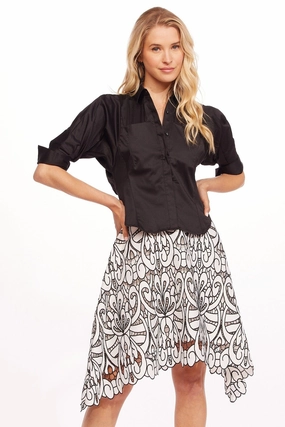 Gamine Skirt - Hacienda Breezy Edge