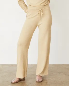 Timeless Statement Boucle Knit Straight Leg Pant