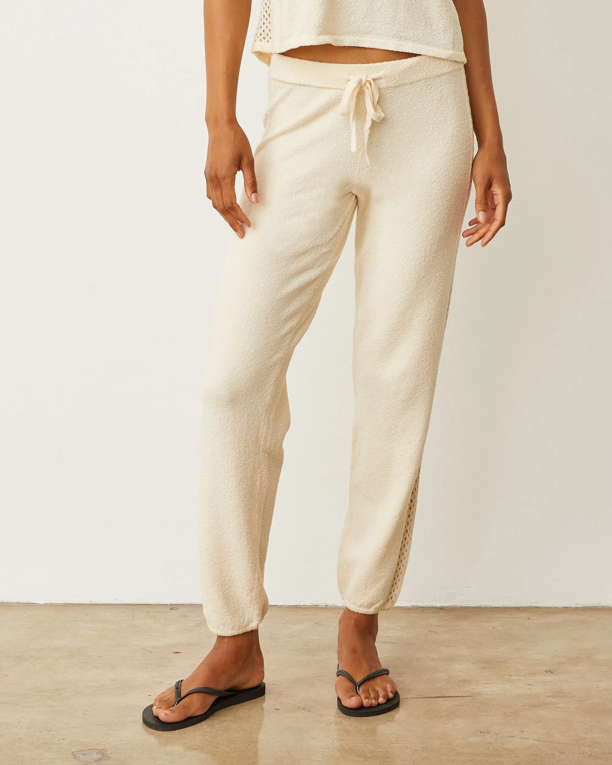 Boucle Knit Vintage Sweat Balanced Look