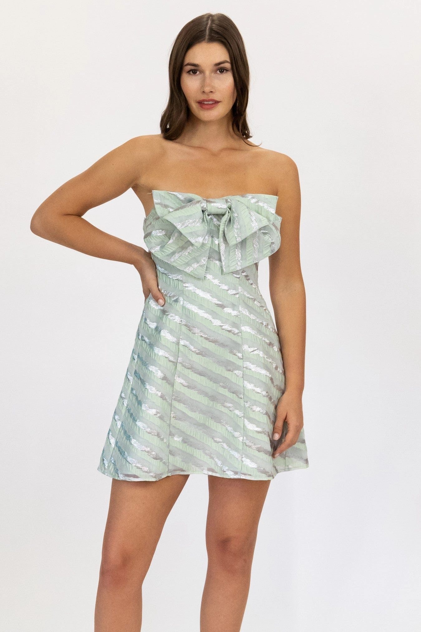 Bow-Tie Tube Sleeveless Mini Dress Urban Flow