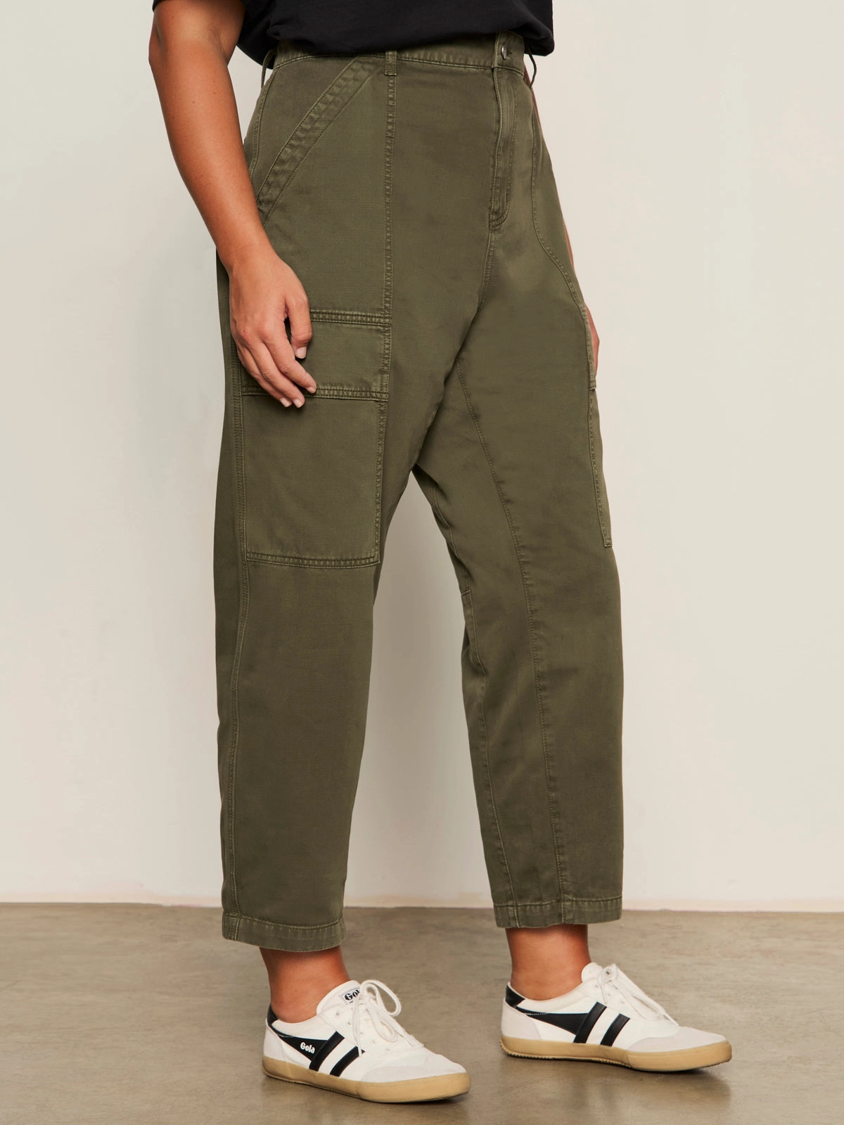 Boyfriend Utility Pant Kalamata Extended Sizing Cuffed