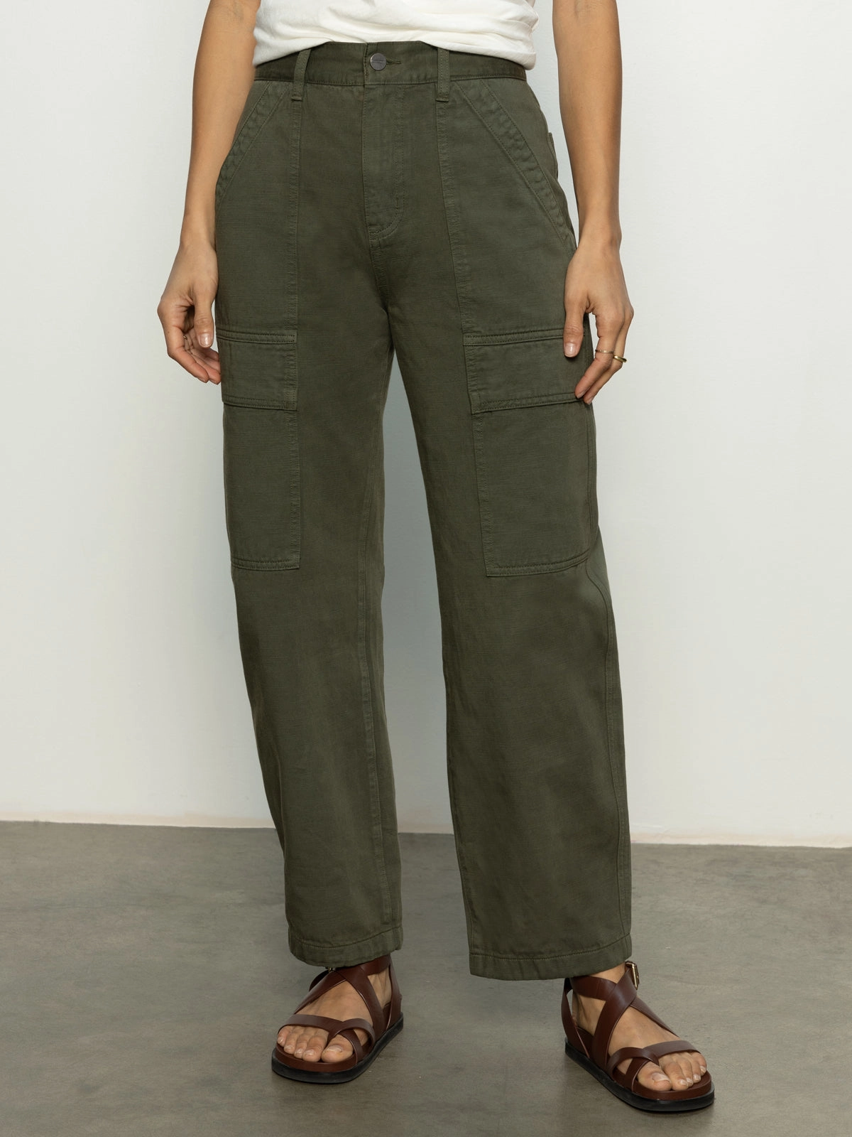 Boyfriend Utility Pant Kalamata Smart Look